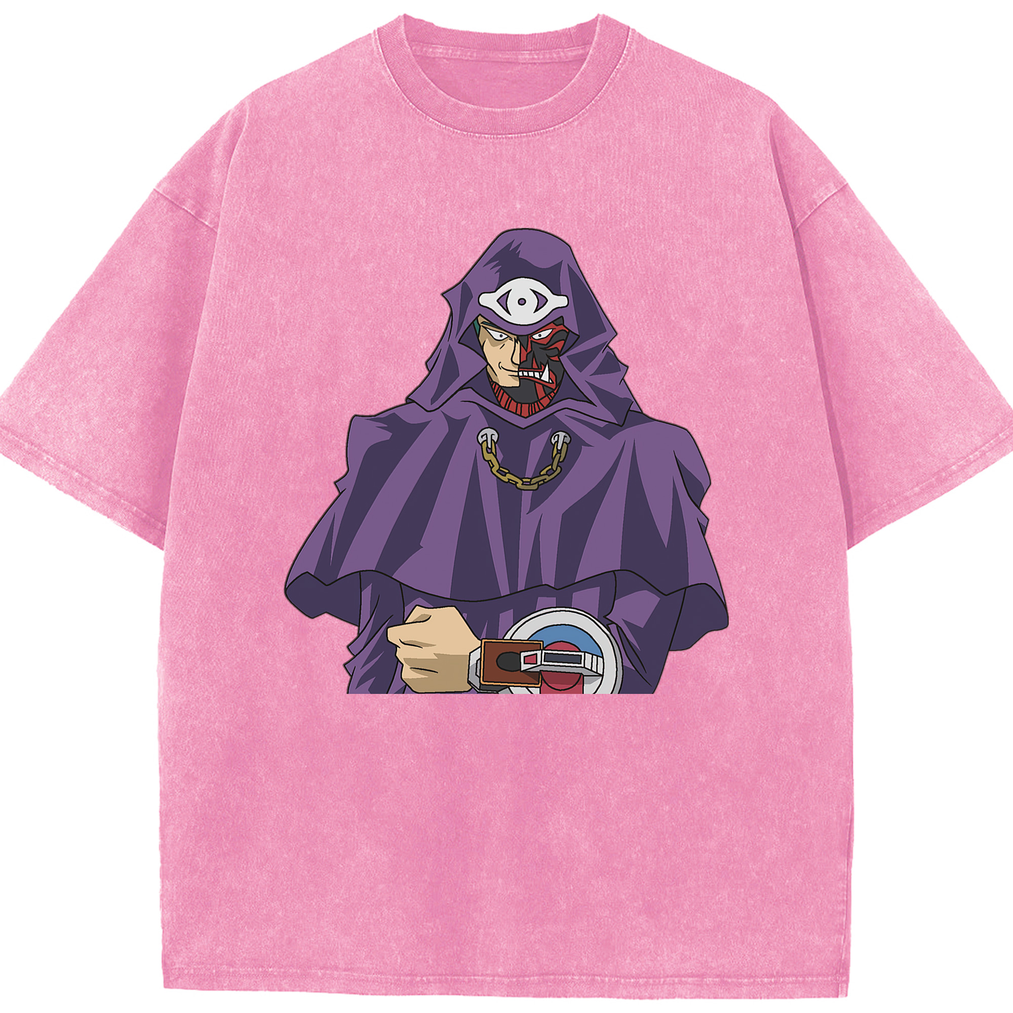 （画像用） 遊☆戯☆王 Yu-Gi-Oh! 綿100% ヴィンテージ風 半袖Tシャツ（フロントプリント）